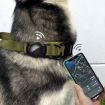 AirTag Locator Nylon Collar, Size M - Black - 6