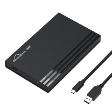 Blueendless MR23S 2.5" SATA Mobile Hard Disk Enclosure - Type-C - 1
