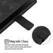 HTC U24 Pro Embossed Leather Phone Case - Black - 5