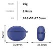 Green Silicone Case for OPPO Enco Air4 Pro Headset - 3
