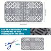 Silicone Sink Mat Cuttable Kitchen Cabinet Mat 66 x 35cm Black - 4