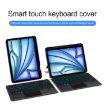 iPad 10.2 2021 Bluetooth Keyboard Leather Case - Black - 3
