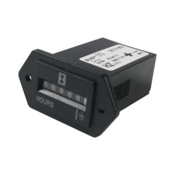 DC10-80V Industrial Timer for Generator/Boat/Off-road Vehicle (Black) - 1