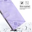 Samsung Galaxy Xcover6 Pro Embossed Leather Phone Case - Light Purple - 6