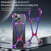 iPhone 14/13 Hercules Zinc Alloy Metal Phone Case - Bright Silver - 2