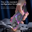 iPhone 15 Hercules Zinc Alloy Metal Phone Case - Matt Silver - 4
