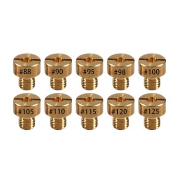 10pcs Motorcycle Carburetor Nozzle Set for VM22-VM26/125CC-250CC - Yellow - 1