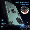 Itel S23 Shockproof Metal Ring Holder Phone Case - Green - 4