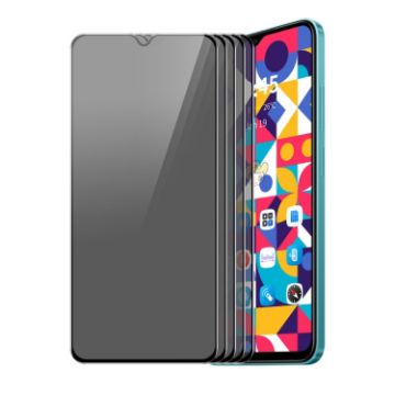 Samsung Galaxy Xcover 7 Privacy Tempered Glass Film - 5pcs - 1