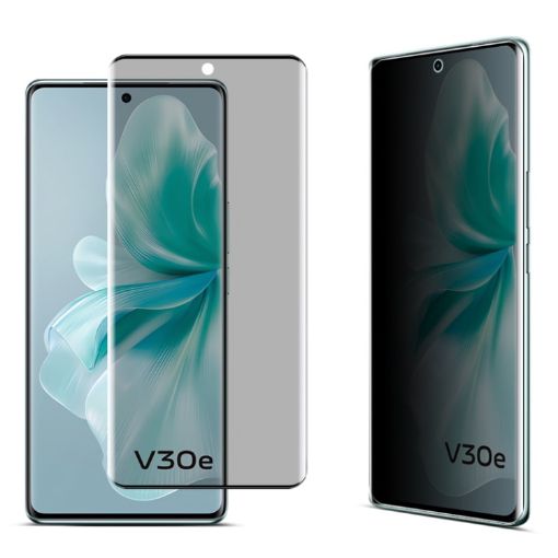 Imak 3D Curved Privacy Tempered Glass for vivo V30e - 1