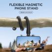 TELESIN Flexible Magnetic Fast Disassembly Magsafe Mobile Phone Bracket (Blue) - 4
