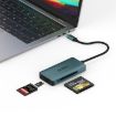 Onten C15 USB-C/Type-C CFast 2.0 & SD TF Card Reader Green - 6