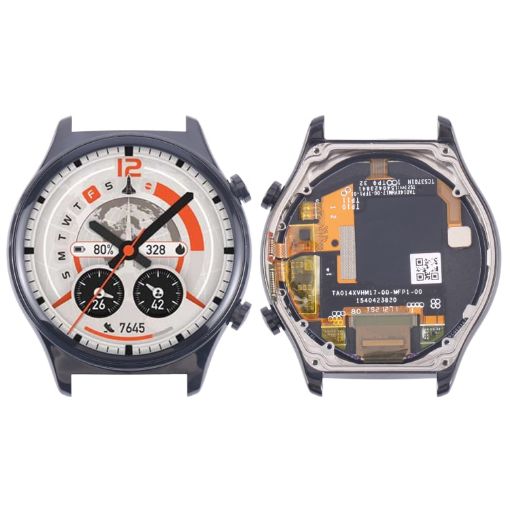 For Honor Watch GS 4 LCD Screen with Frame - Black - 1