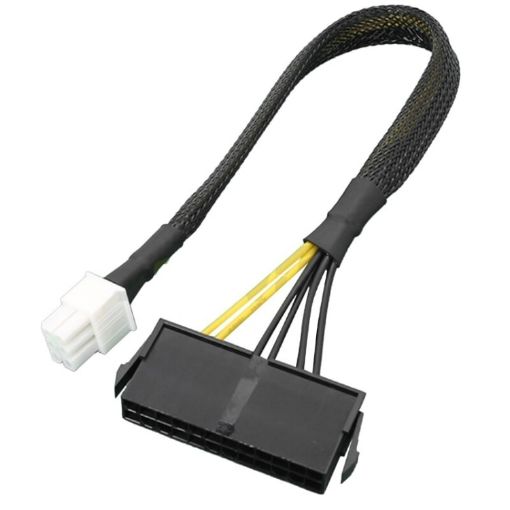 Acer 24P to 6P ATX Power Supply Motherboard Conversion Cable - 30cm - 1