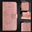 Oukitel C51 Rose Gold Butterfly Leather Phone Case - 6