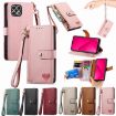 T-Mobile T Phone 2 5G Pink Leather Phone Case with Zipper Lanyard - 5