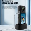 Insta360 X4 CYNOVA Silicone Base Upright Holder Desktop Stand - 5