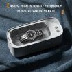 Electrical Ultrasonic Cleaner 3-speed Timing Jewelry Watches Braces Eyeglasses - 5
