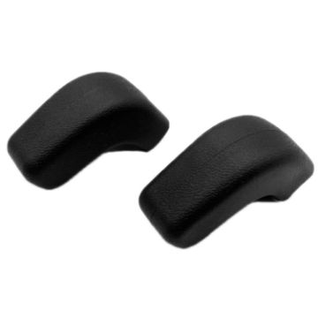 Jeep Wrangler Front Bumper Trailer Hook Cover - Black - 1