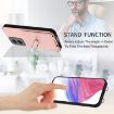 Motorola Moto G Stylus 5G 2024 R20 Pink Ring Card Holder Phone Case - 4