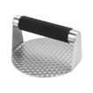 304 Stainless Steel Round Meat Patty Press Tool Burger Presser - 1