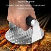 304 Stainless Steel Round Meat Patty Press Tool Burger Presser - 5