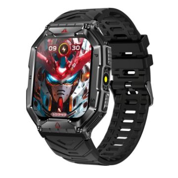 KR82 2.1" Color Screen Smart Watch - Bluetooth Call/Health Monitoring - 1