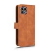 T-Mobile Revvl 7 5G Magnetic Flip Leather Phone Case - Brown - 3