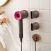 Dyson Hair Dryer Plug Wall-mounted Storage Rack Wooden Shelf - 5