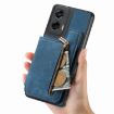 Motorola G Stylus 5G 2024 Blue Leather Wallet Case - 6
