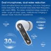 Langsdom TA08 Wireless Bluetooth Earphone White - 2