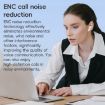 Langsdom TA08 Wireless Bluetooth Earphone White - 4