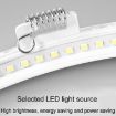 6W Round Opening 105mm Ceiling Downlight - 6000K White Light - 3