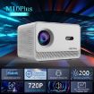 M10 Plus 1280x720P Projector 2.4G/5G WIFI Bluetooth 5.2 Android 11 EU Plug - 3