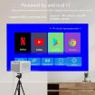 M10 Plus 1280x720P Projector 2.4G/5G WIFI Bluetooth 5.2 Android 11 System - 5
