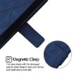 Blackview Wave 6C Crossbody 3D Embossed Flip Leather Phone Case Blue - 4