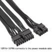 EVGA 10Pin/18Pin to 24Pin Flat Cable Module for Graphics Card - 3