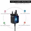 45W 19V 2.37A Laptop Power Adapter for Asus 4.0 x 1.35mm - UK Plug - 4