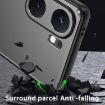 Blue Frosted Metal Phone Case for vivo iQOO Z9/Z9 Turbo - 5