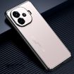 Gold Frosted Metal Phone Case for vivo iQOO Z9/Z9 Turbo - 1