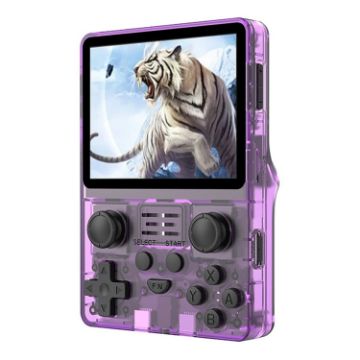 POWKIDDY RGB20S Handheld Game Console 16GB+256GB Purple - 1
