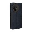 TCL 50 XL 5G Blue Leather Phone Case - Retro Texture & Magnetic Buckle - 3