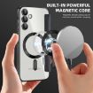 Samsung Galaxy A15 MagSafe Magnetic RFID Anti-theft Leather Phone Case - 4