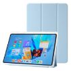 Huawei MatePad 11.5S Clear Acrylic 3-Fold Leather Tablet Case - Ice Blue - 1