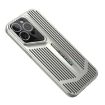 iPhone 14 Pro Max Blade Cooling PC Full Coverage Phone Case - Titanium Silver - 1