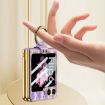 Samsung Galaxy Z Flip6 GKK Diamond Texture PU Phone Case (Purple) - 5