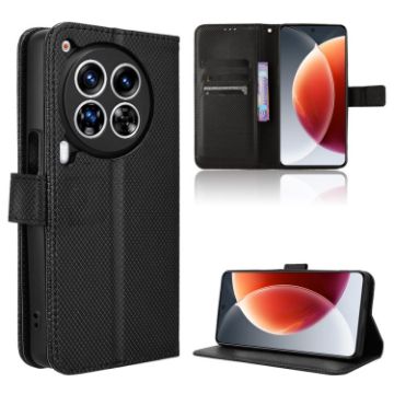 Tecno Camon 30 Premier 5G Leather Phone Case - Black - 1