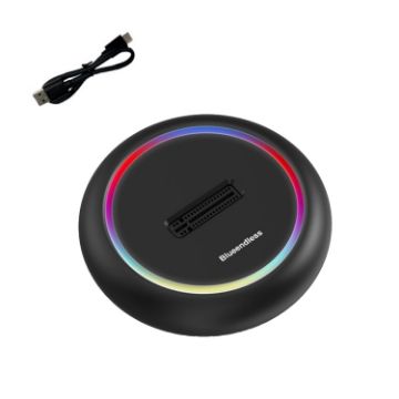 Blueendless SD03C M.2 NVMe/NGFF Dual-Protocol SSD Base With RGB Color Light - 1