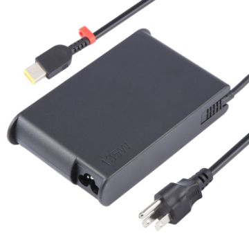 135W 20V 6.75A Laptop Power Adapter for Lenovo - US Plug - 1