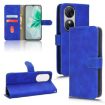 Oukitel C38 Blue Leather Phone Case - Magnetic Flip Design - 1
